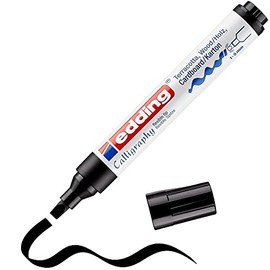 Edding 1455 Calligraphy Marker - Black