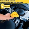 NIXNEHC Upgraded Adjustable Rubber Strap Wrench Set, 2pcs - Max