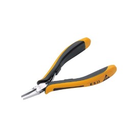 NWS 021A-79-ESD-115 4.5" Flat Nose Pliers ESD - SoftGripp