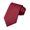 RBOCOTT Burgundy Tie Mens Necktie for Business and Wedding Party(3)