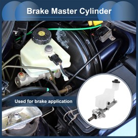X AUTOHAUX Brake Master Cylinder with Reservoir No.472011A370 for Toyota Corolla 2002-2007 Hydraulic Master Cylinder Aluminum Alloy,Plastic 1 Pcs