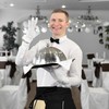 BOHARERS 1 Pack Waitress Apron With 3 Pockets - Black