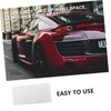 Ciieeo 5Pcs Clear Static Cling Windshield Film for Car Easy