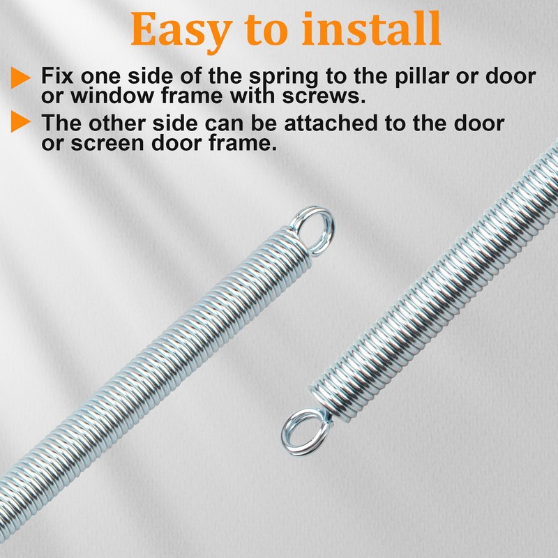 Wood Screen Closer Extension Spring for Prime-Line 9642 Screen Door