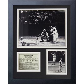 Legends Never Die "1975 Carlton Fisk Home Run" Framed Photo Collage, 11 x 14-Inch