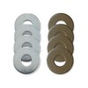 Get Outside Games 8 Classic Washers - Zinc/Yellow Zinc -