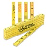 Marshalltown 6647 6-Foot Folding Rule-Oversized Brick Spacing