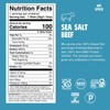 Chomps Sea Salt Grass-Fed and Finished Beef Stick - Box: