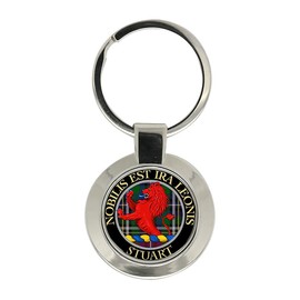 Stuart Scottish Clan Keychain