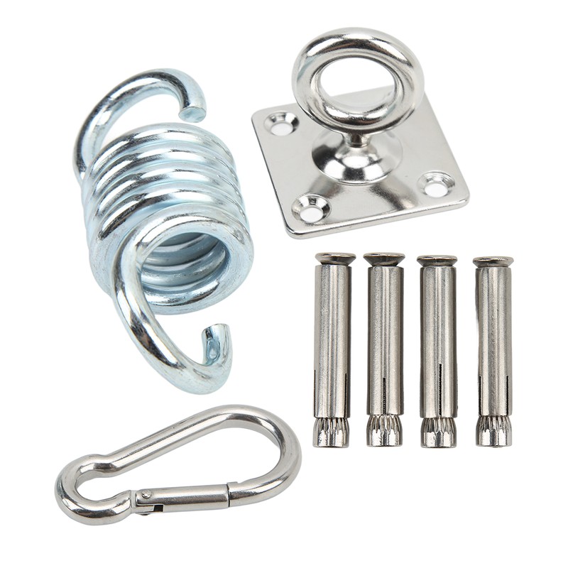 Hammock Hanging Kit Durable Wearable Stainless Steel Firm Connection Convenient