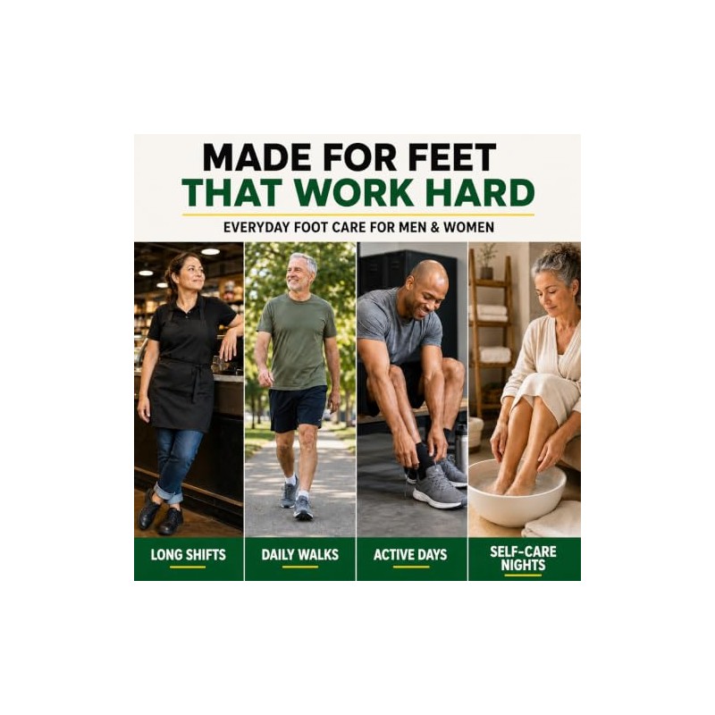 Foot Soak with Tea Tree Oil & Peppermint Oil &