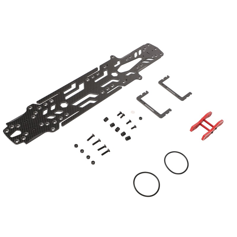RC Car Chassis Plate Narrow Vertical High Traction Carbon Fiber