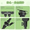 Outdoor Weatherproof Timer Outlet, ANPEI-ELEC, Program Timer with Button Cap,