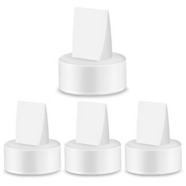 Maymom Duckbill Valves for Spectra. Designed for Spectra S1 Spectra S2 Spectra 9 Plus Not Original Spectra Pump Parts Spectra S2 Accessories Replace Spectra Valve, 4ct (White, 4ct)