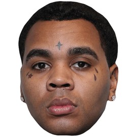 Kevin Gilyard (Tattoos) Celebrity Mask, Flat Card Face, Fancy Dress Mask
