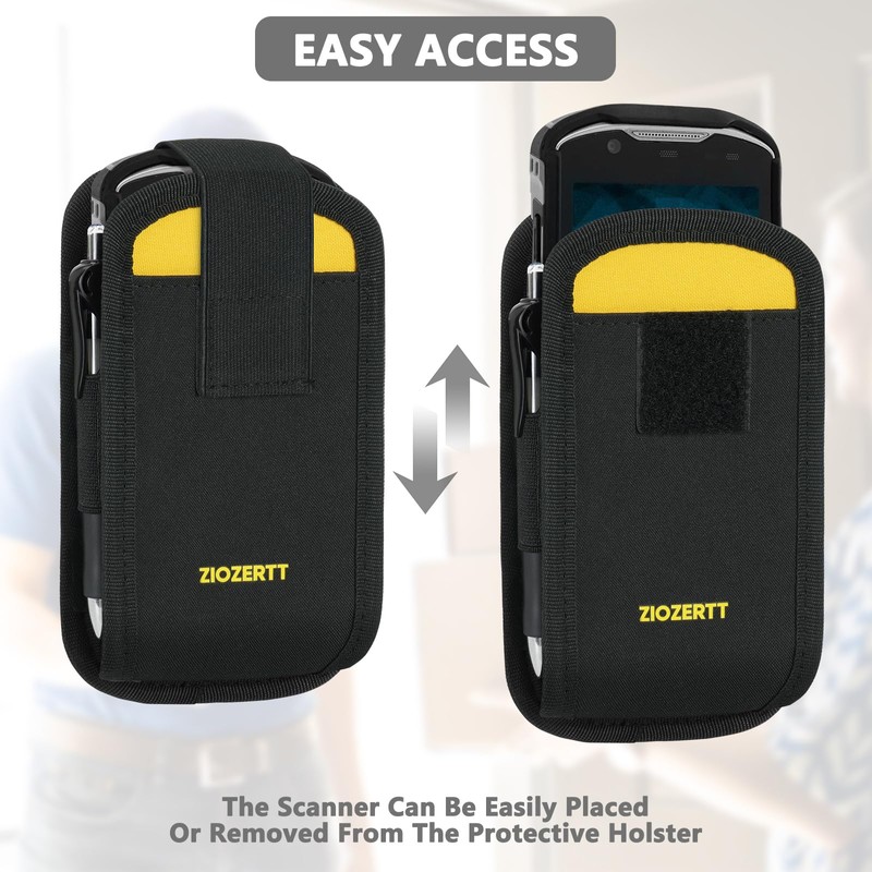 Scanner Holster Compatible with Zebra TC77, TC70,TC70x,TC72,TC75x,TC75,MC67,M60,Handheld Barcode Scanner Holder
