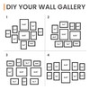 upsimples 10 Pack Picture Frames Collage Wall Decor for Mounting