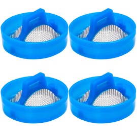 CustomyLife 4pcs Water Inlet Valve Filter for Washer, Washing Machine Water Filter Screen, Washer Part Replacement Repair Kit for Haier Automatic Washing Machine