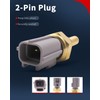 VEHICODE Engine Coolant Temperature Sensor, ECT Water Temp Sensor Compatible