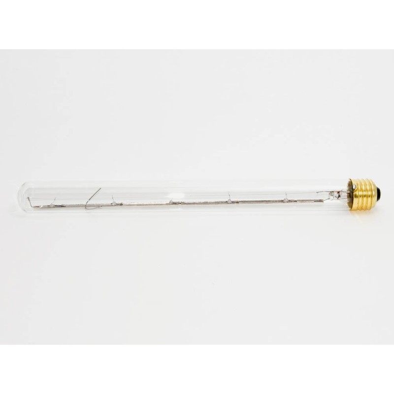Bulbrite 705140 40W T8 Clear Tube Incandescent Light Bulb with