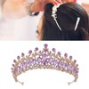 Wedding Crown, Exquisite Crown Hair Accessories for Women for Prom,