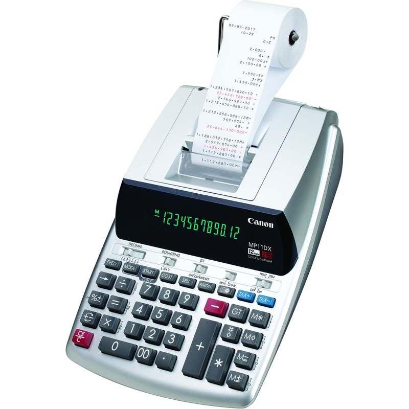 Canon Office Products 2198C001 Canon MP11DX-2 Desktop Printing Calculator with