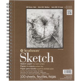 Strathmore Series 400 Sketch Pads 9 in. x 12 in. 100 sheets