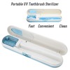 UV Toothbrush Sterilizer Box Portable Toothbrush Head Clean Disinfection Sanitizer
