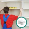 30 PCS Shelf Support Pegs, White Shelf Support Pins Match,