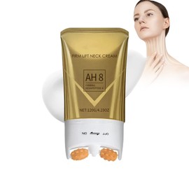 AH-8 Firming Neck Cream - Neck Firming Cream With Roller - Skin Tightening Cream Body Reduces Wrinkles Fine Lines And Double Chin - Tighten and Lift Sagging Skin - Firming Cream For Women