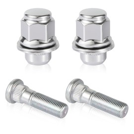 4pcs M12x1.25 Wheel Stud and Lug Nut Kit, Trailer Lug Nuts Compatible with Infiniti EX35 G37 Q70 Q50 QX50 Nissan Pathfinder Frontier Altima Sentra Armada Murano Maxima 350Z 370Z