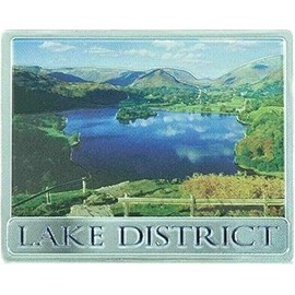 Lake District Fridge Magnet Souvenir Gift National Park Blue Lakes Foil Stamped