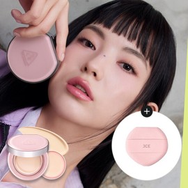 3CE 3CE Fitting Mesh Cushion (Main Product + Refill) (Increased) Fitting Mesh Cushion Puff W05 / 쓰리씨이 3CE 핏팅 메쉬 쿠션(본품+리필) (증)핏팅 메쉬 쿠션 퍼프 W05
