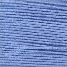 Rico Design Essentials Organic Cotton Aran 31 Violets Premium Wool 50 g Soft Winter Fashion for Jumper Scarves and Cosy Living Ideas with mySearose Label