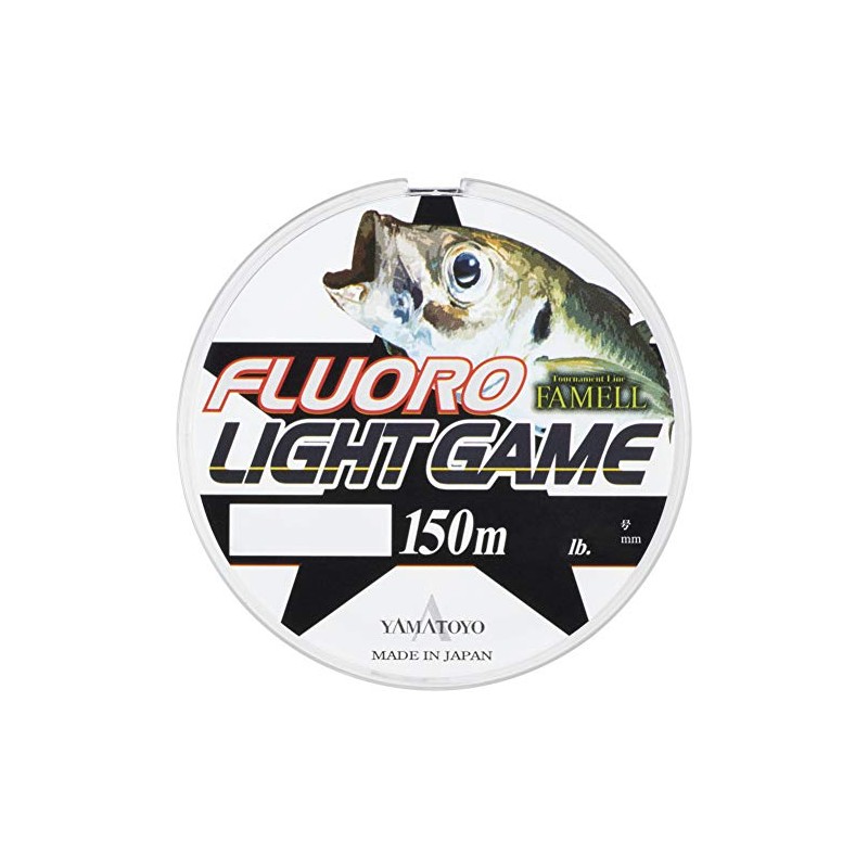 YAMATOYO Fluorocarbon Line Fluoro Light Game 150m No. 0.4 1.5lb