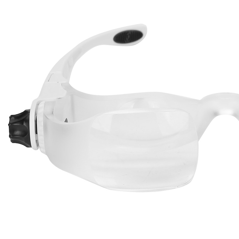 Head Mount Magnifying Glasses Folding Magnifier for Mobile Phone Reading