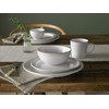 Denby Natural Canvas Dinner Plate Set, Cream, Set of 4