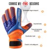 Shinestone Youth&Adult Goalie Goalkeeper Gloves, with Finger Protection to Prevent