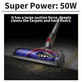 Wingsflying Quick-Release Motorhead Cleaner Compatible with Dyson V7 V8 V10 V11 V12 V15 Gen 5 SV10 SV11 SV12 SV14 SV20 SV22 SV24 Vacuums Cleaner Head for Hardwood Floor Carpets