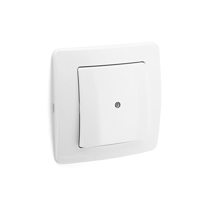 EKONOMIK Control Switch, White, 250 V~/10 A, UP
