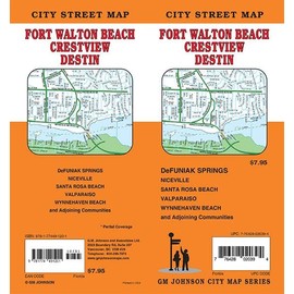 Fort Walton Beach / Destin, Florida Street Map