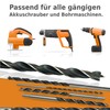 Wood drill bit set, for drills, 30 cm long wood