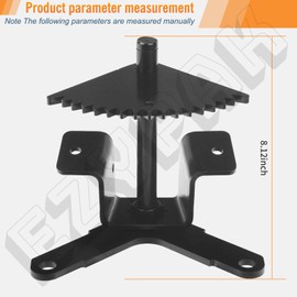 EZYPAK AM122732 Steering Sector Gear for Jo-hn Deere Lawn Mower, Fits LT133 LT150 LT155 LT160 LT166 LT170 LT180 LT190 LTR155 LTR180 Model