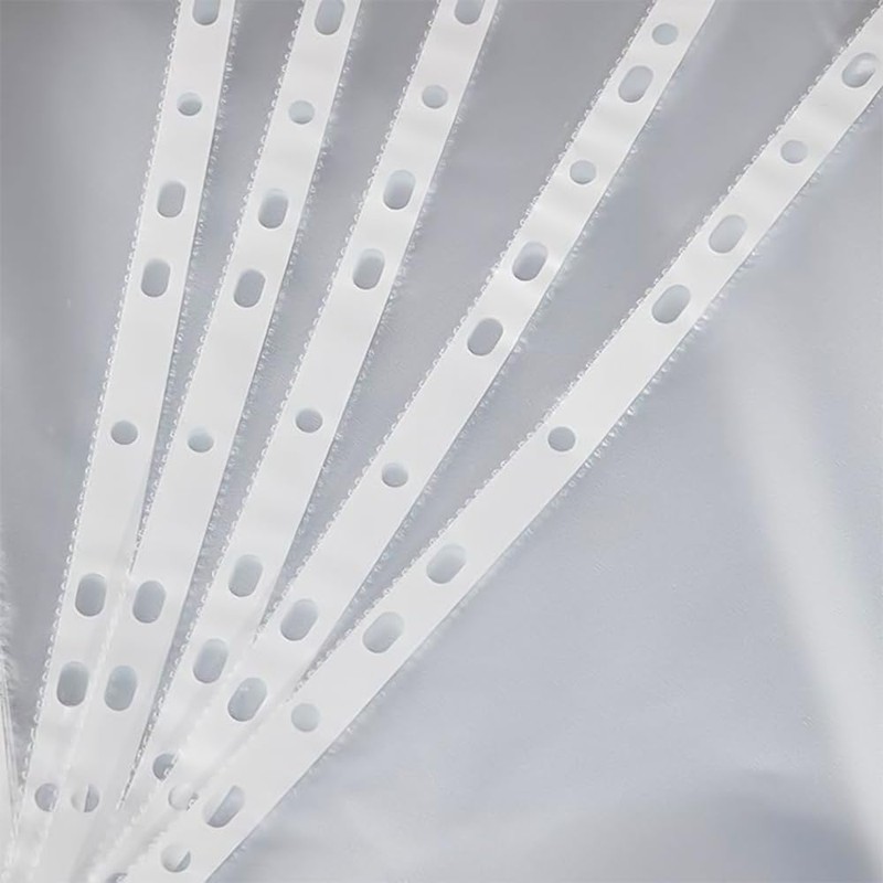 Zinnia A4 Punched Pockets 100 Pack 45 Microns Clear Poly