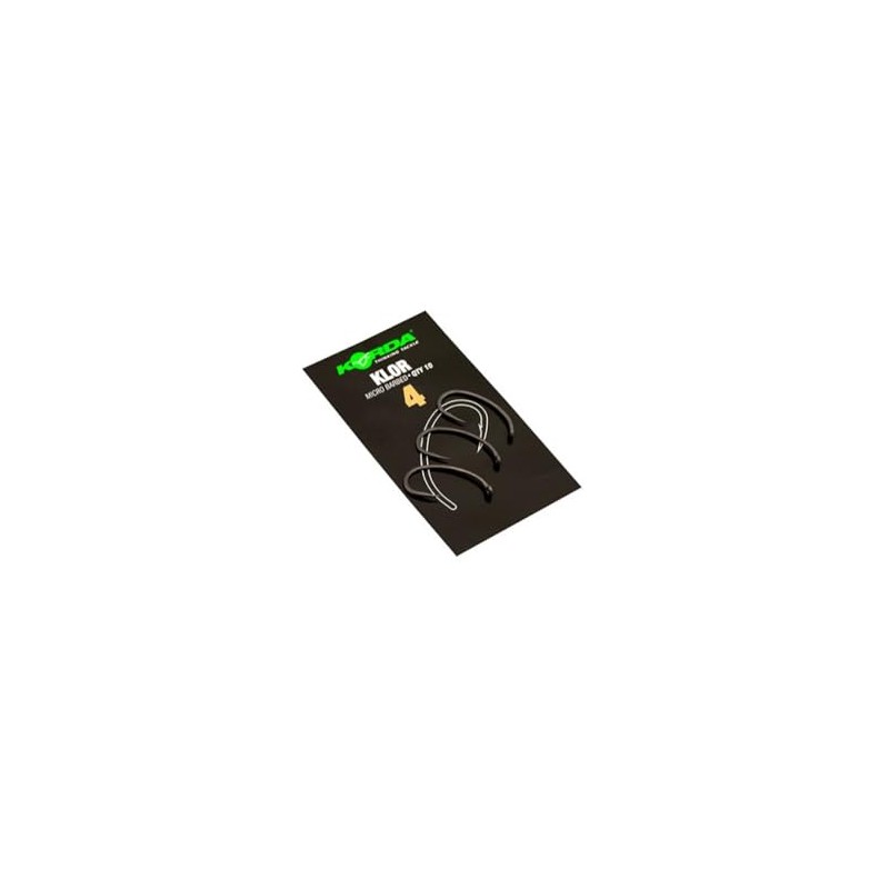 Korda Klor Micro Barbed Size 2 KLOR2 Hooks Fishing Hooks