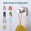 2 Pcs Square Bathroom Towel Hooks, Bathroom Hooks Door Screw
