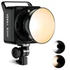 NiceVeedi 125W Professional Cob Video Light with Bowens Mount, 3000K-10000K