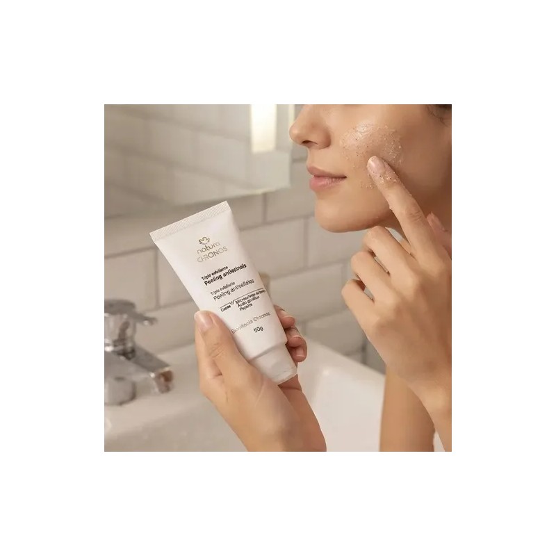 Triple Exfoliante Antiseales Efecto Peeling Chronos Natura Momento de aplicacin