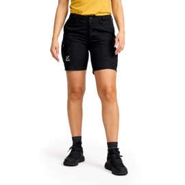 RevolutionRace Rambler Lightweight Pro Shorts for Women, Lightweight Shorts and Hiking Shorts for Women, black