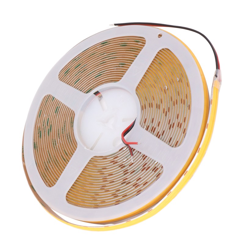 COB LED Strip Light High Brightness Adhesive Flexible Double Row
